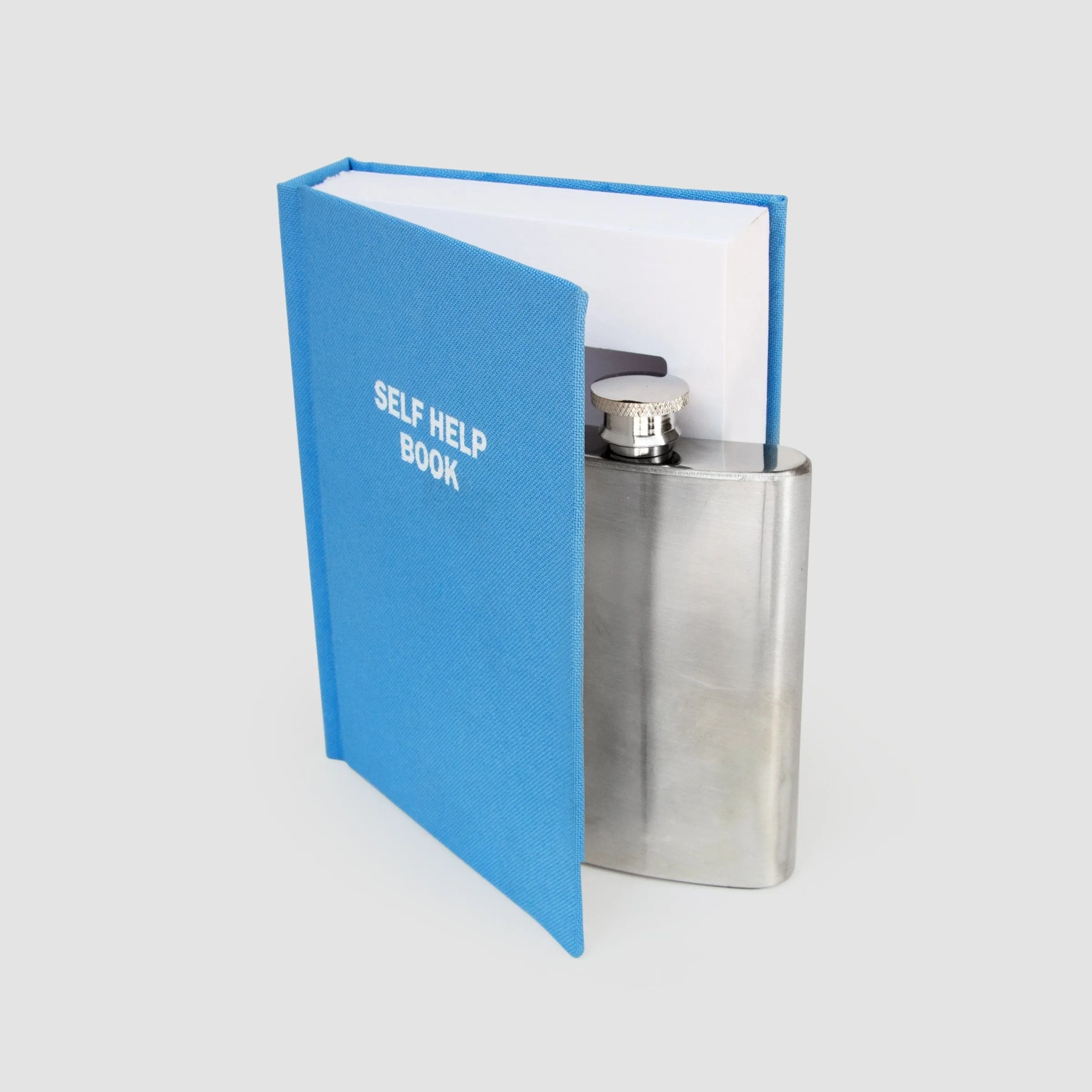 Suck Uk: Flask in a Self-Help book