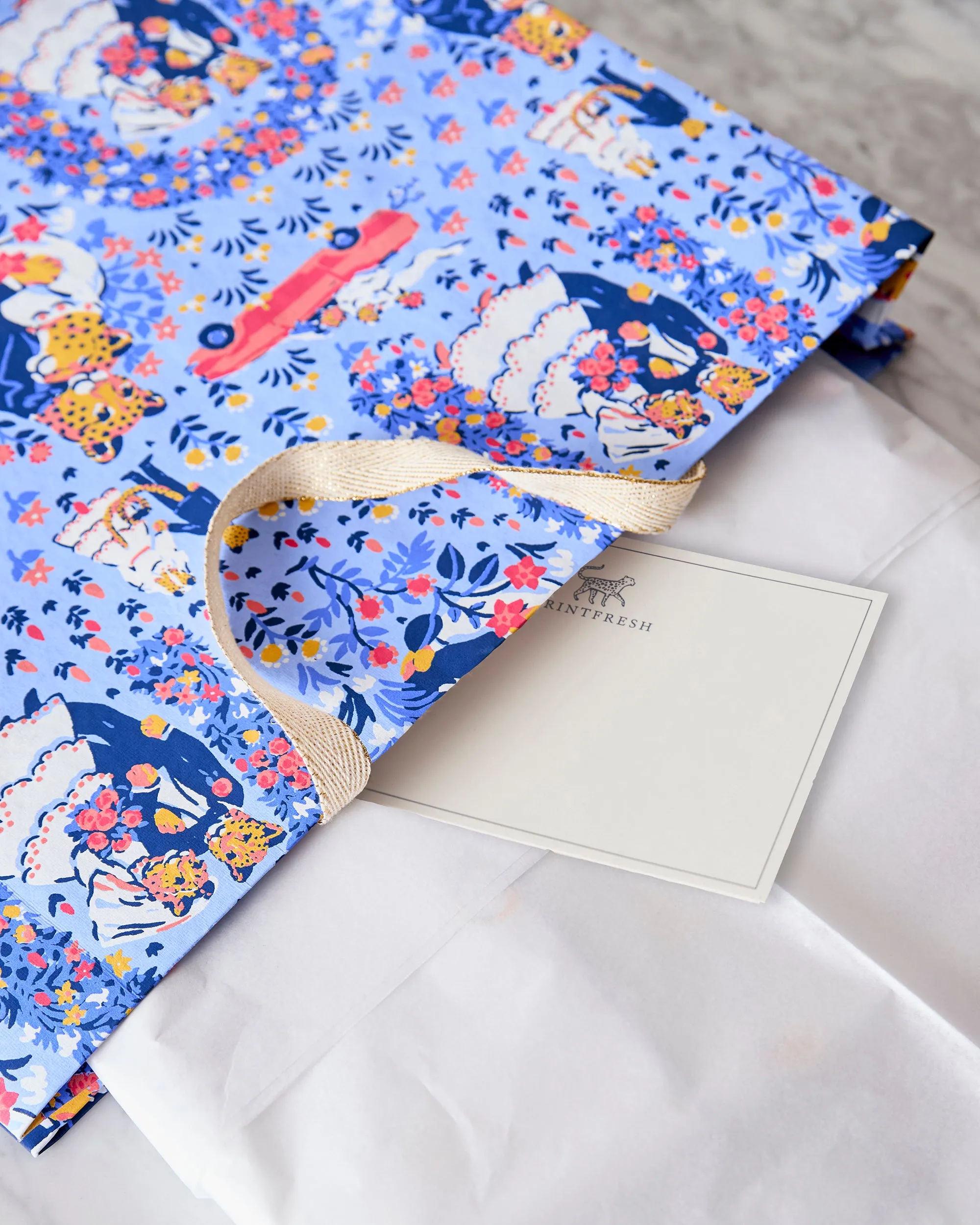 Tie the Knot - Handmade Gift Bag