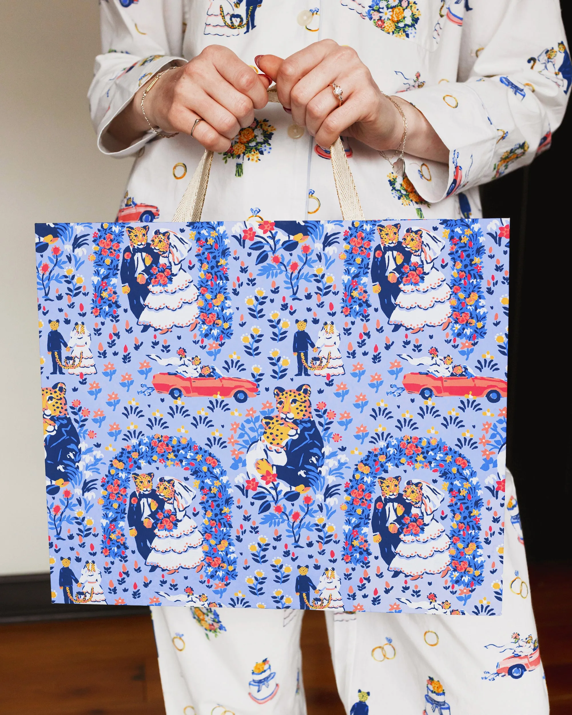 Tie the Knot - Handmade Gift Bag