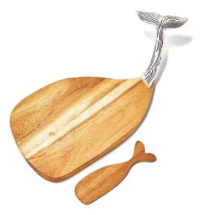 Two's Company- Whale Server w/ Spreader